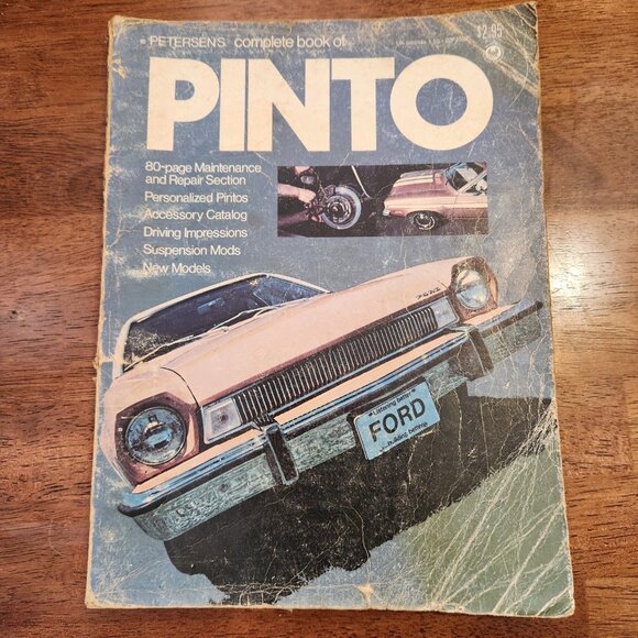 Petersens Complete Book Of Pinto Glenn's Pinto Tune Up & Repair Manual Lot Of 2 - Picture 2 of 8